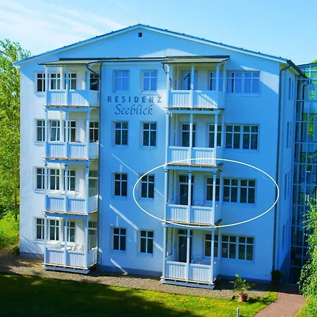 아파트 Residenz Seeblick, 10 Mit Balkon Und Ostseeblick *