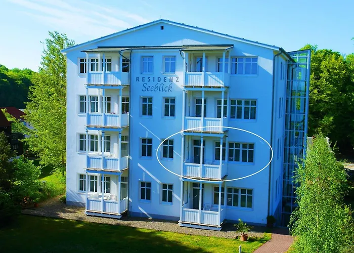 아파트 Residenz Seeblick, 10 Mit Balkon Und Ostseeblick *